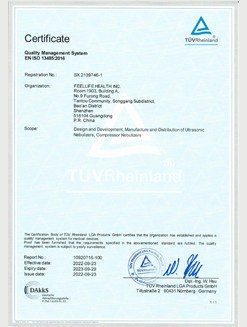 ISO 13485 Certificate