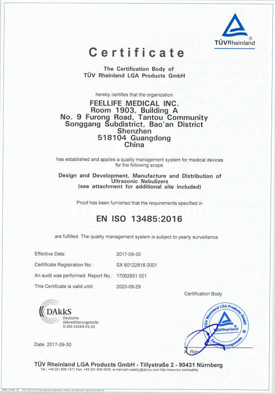 Good news | feellife medical won the CE certificate